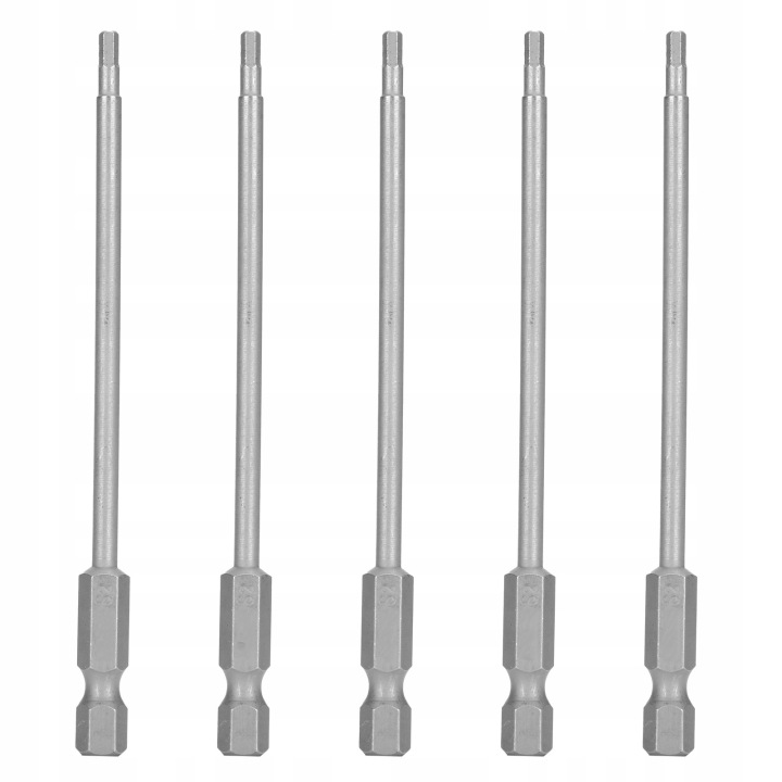 10 PCS 2,5 MM MAGNETYCZNE EMBOUTS WKRETAKOWE AVEC ACIER STOPOWEJ 1/4 0N