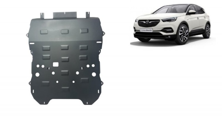 ACIER PLAQUE SOUS MOTEUR PEUGEOT 3008 (2009-2016)