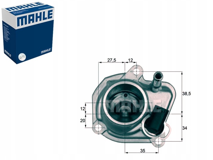 MAHLE THERMOSTAT DAEWOO 87C 2,0 16V AVEC CHÂSSIS
