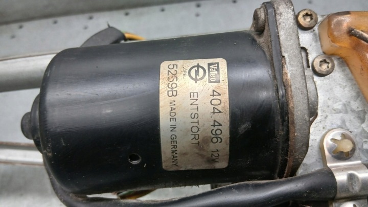MÉCANISME ESSUIE-GLACES OPEL ZAFIRA A 99-03R 1.8B 404.496