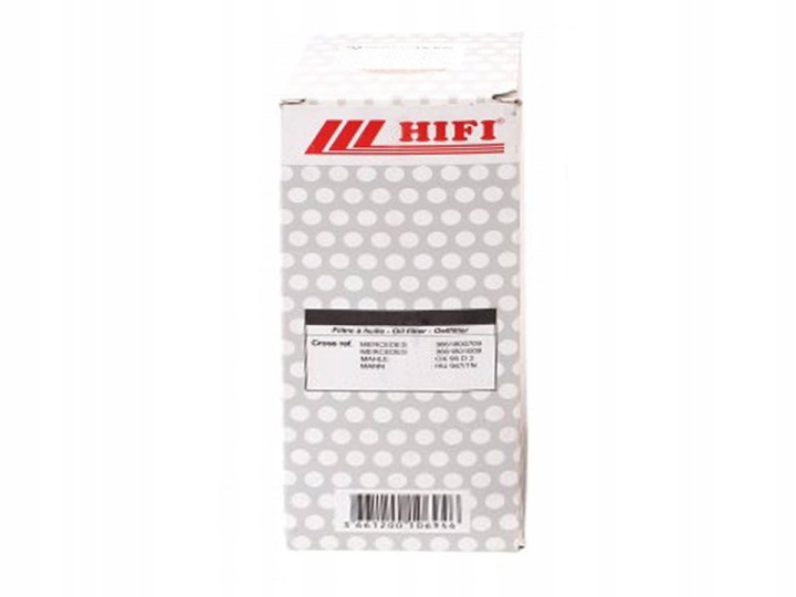FILTRE HUILES HIFI SO 11019