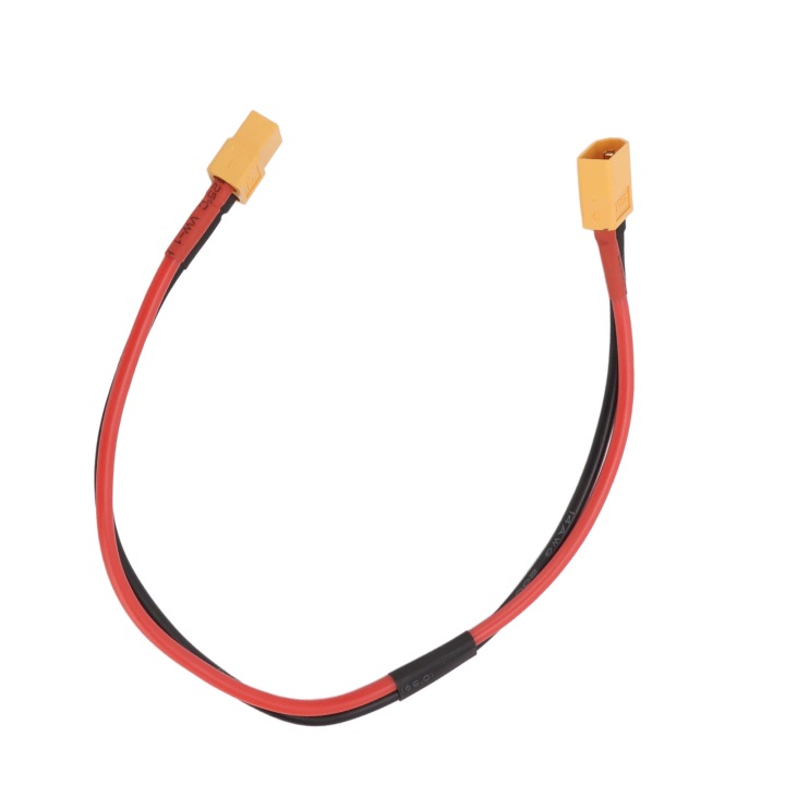 PRZEDUZACZ MESKI SUR ZENSKI FIL ALIMENTAIRE XT60 14AWG ACCESSOIRE K2