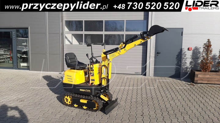 NEX NANO MOTEUR ESSENCE 1 CYLINDRÉ 306 CM3 8,6 KM, MINI-PELLE EXCAVATRICE