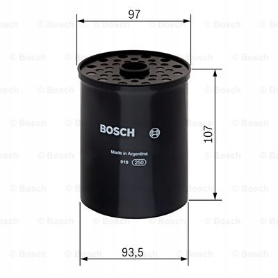 FILTRE CARBURANTS CHRYSLER VOYAGER/JEEP CHEROKEE 2.5 TD 88-01 PCS BOSCH 406057