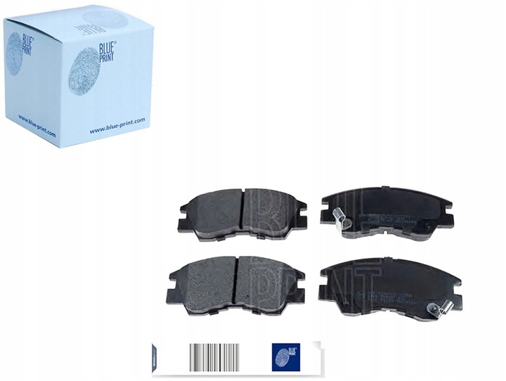 BLUE PRINT ZAPATAS DE FRENADO MITSUBISHI PARTE DELANTERA L200/L300/L400/PAJERO 84-13 