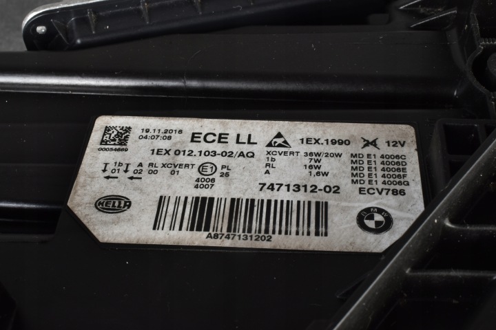 BMW 3 F30 F31 LCI PHARE AVANT GAUCHE DROITE AVANT ADAPTIVE LED SEULEMENT 6915KM