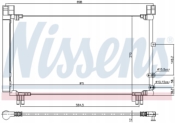 CONDENSADOR NISSENS 940572 