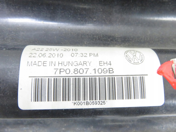 POUTRE PARE-CHOCS AVANT VW TOUAREG II (7P5) 7P0807109B