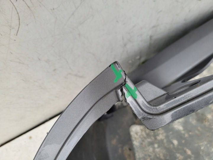 MITSUBISHI OUTLANDER III 3 LIFT 18-22 PARE-CHOCS ARRIÈRE ARRIÈRE
