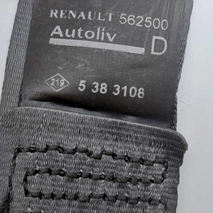 CEINTURE DE SÉCURITÉ DROIT ARRIÈRE RENAULT MEGANE II UNIVERSEL 562500 NR443