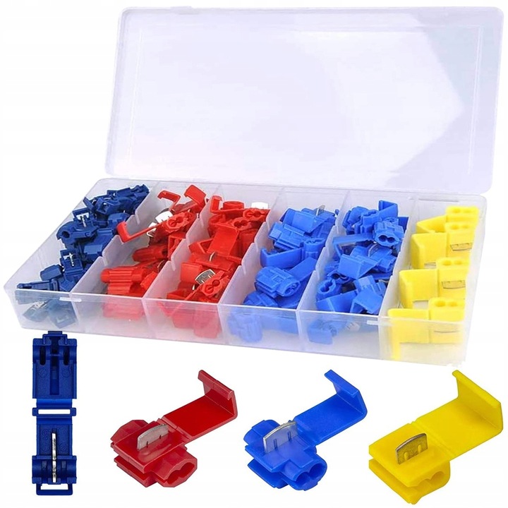 65X SET QUICK-DISCONNECT CONNECTION CONNECTOR CABLES SET MIX + ORGANIZER 