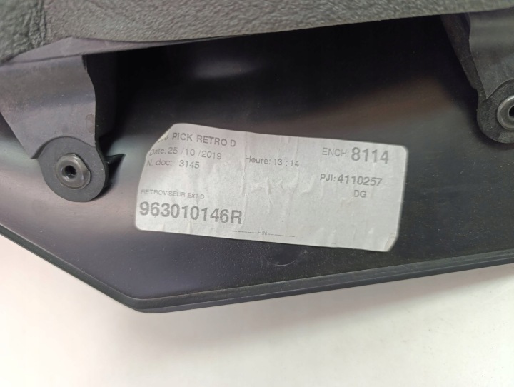 MASTER III MOVANO RÉTROVISEUR DROIT 9PIN EUROPE