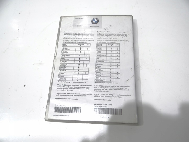 LIBRO DE MANTENIMIENTO PLACA BMW X3 E83 (13650843) 