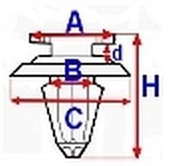 5X HONDA CIVIC VIII CR-V III SPAUSTELIS JUOSTOS SPARNAS nuotrauka 4