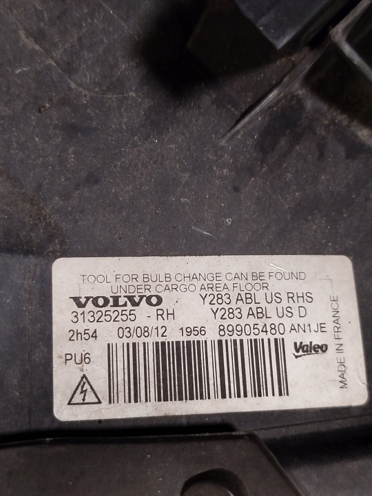 DÉBITMÈTRE MASSIQUE AIR VOLVO S60 T5 31321906