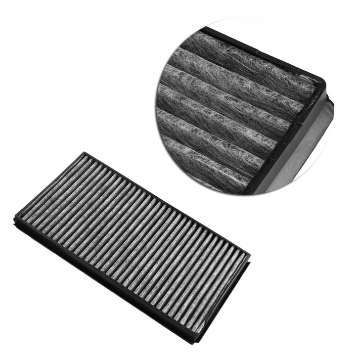 2PCS FILTRE AIR DANS KABINIE POUR E60 528I 535I 535XI 545I 550I 650I Z1
