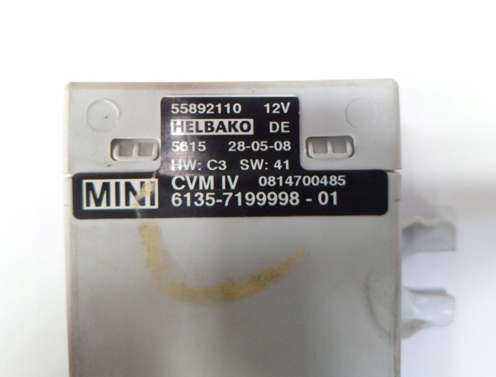 MINI R52 CABRIOLET MODULE CONTRÔLEUR TOITS 6972651