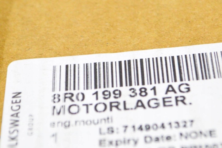 AUDI S5 8T GAUCHE COUSSIN MOTEUR 8R0199381AG 4.2 ESSENCE 260 KWORYGINALNA