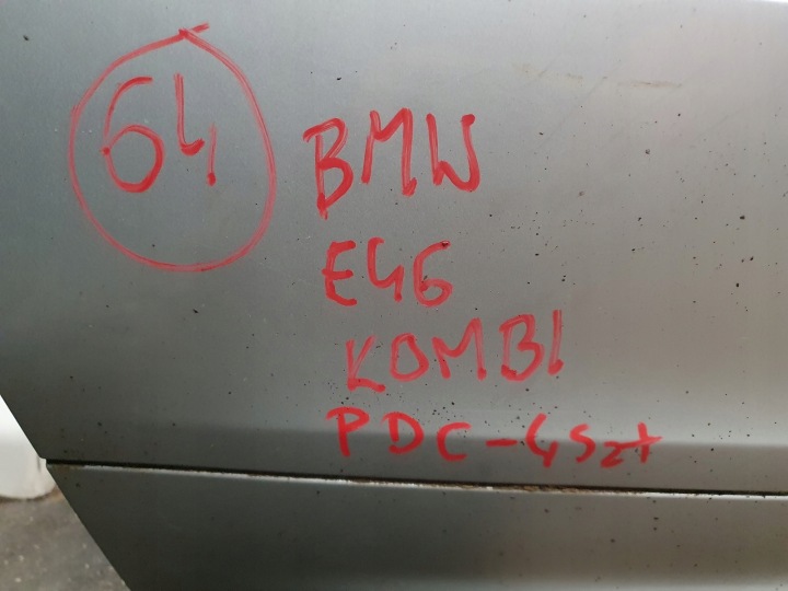 PARE-CHOCS ARRIÈRE ARRIÈRE BMW 3 E46 LIFT UNIVERSEL 8212584