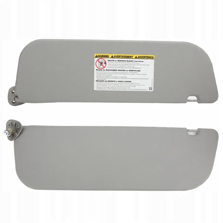 GAUCHE CONDUCTEUR SUN VISOR GRAY 9C2Z 1504105 AA REMPLACEMENT POUR FORD E150 BG