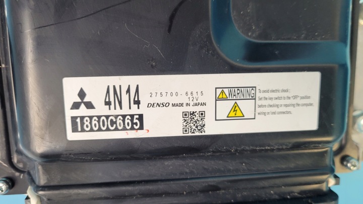 MITSUBISHI ASX 4WD 18R ORDINATEUR CONTRÔLEUR MOTEUR 1860C665