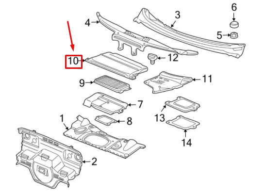 PORSCHE BOXSTER 986 AVANT COUVERCLE BATTERIE 9965725670101CORYGINALNA