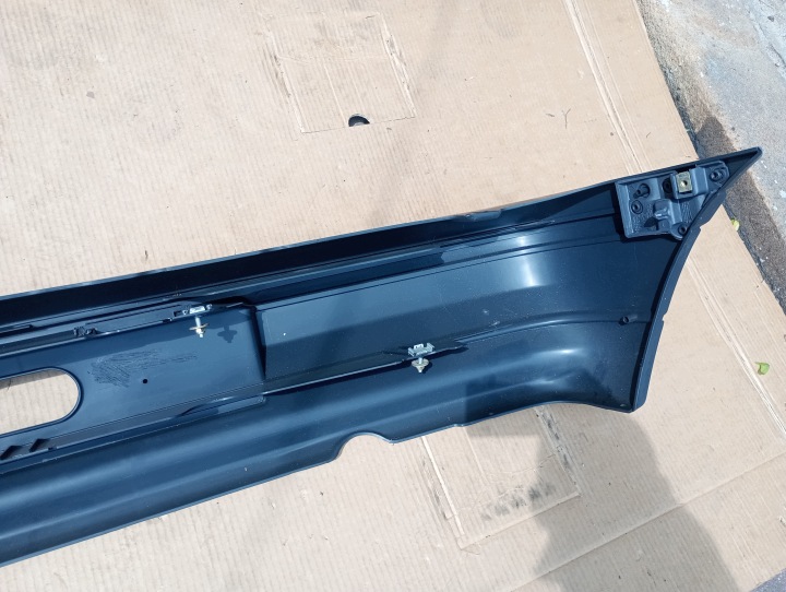 RENAULT CLIO I B57B90 96 98 PARE-CHOCS ARRIÈRE VERS LIFT 96 NOIR