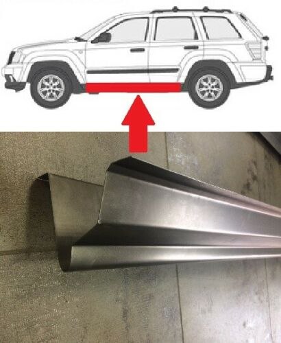 SILL JEEP GRAND CHEROKEE WK BODY SILLS Z METAL PLATE 