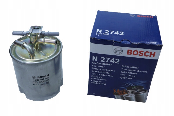 FILTRE CARBURANTS NISSAN QASHQAI 02.07-12.13, X-TRAIL 06.07-11.13 BOSCH