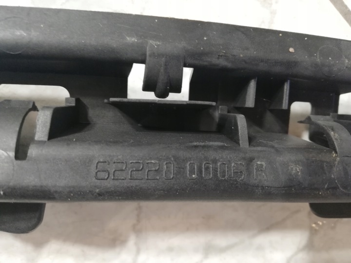 GLISSIÈRE PARE-CHOCS DROIT AVANT RENAULT LAGUNA III ORIGINAL