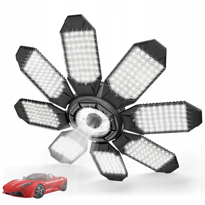 PHARE LED GARAZ E27 200W 6500K 2100LM 360 VERS WARSZTATU HAUTEUR QUALITÉ