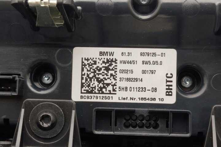 UNITÉ GESTIONNAIRE CLIMATISATION BMW I3 (I01) 9379125 75KW 2015