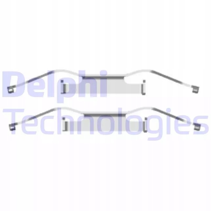 DELPHI LX0439 KIT ACCESSOIRES PLAQUETTES FREIN