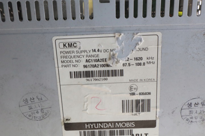 RADIO KIA CEED II 96170A2100WK