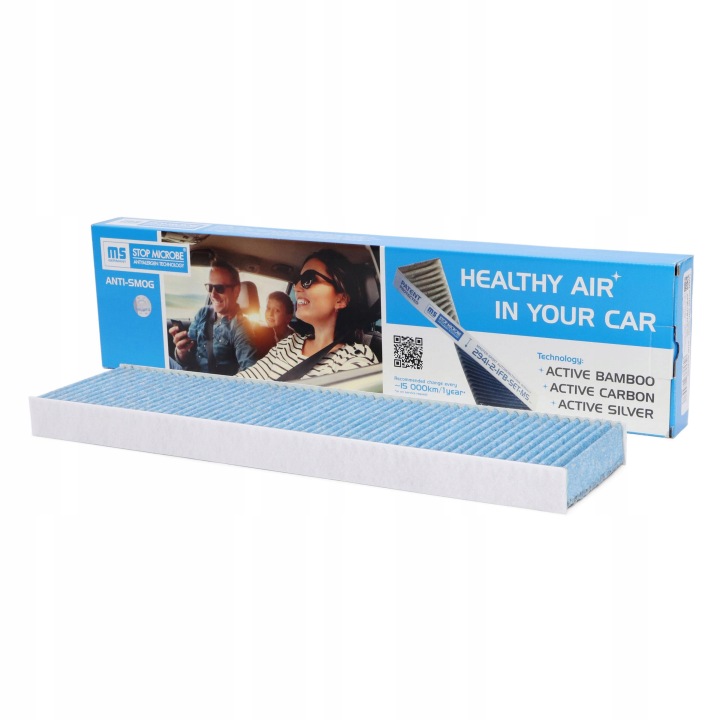 FILTRE BERLINE MINI (R55 R56 R57 R58 R59 R60 R61) ANTI-SMOG STOP-MICROBE