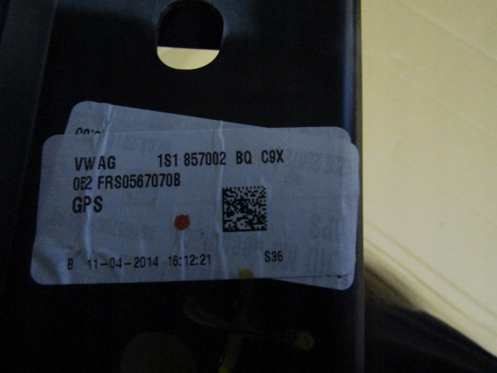 PLANCHE ROZDZIELCZA,KONSOLA AIRBAG VOLKSWAGEN UP 1.0MPI 2014R 1S1858295