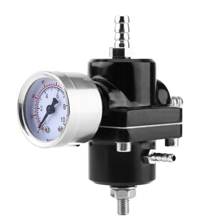 RÉGULATEUR PRESSION CARBURANTS UNIVERSEL 0-140 PSI INDICATEUR PRZYRZAD KIT