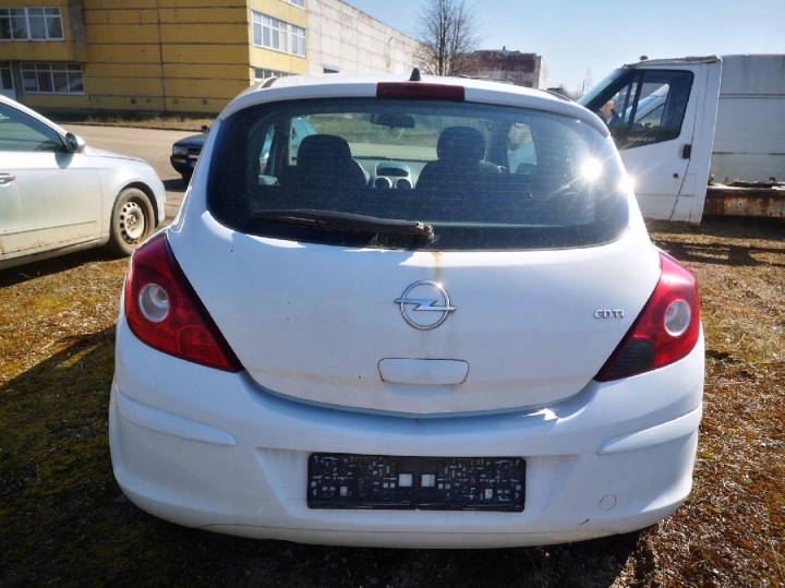 OPEL CORSA COMPTEUR COMPTEUR DE VITESSE – PANNEAU INSTRUMENTOW 2007 1.3L P0013252