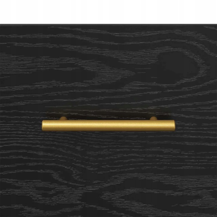 TABLE NOCTURNE AVEC TIROIR 2 PCS NOIR 40 X 35 X 47.5 CM