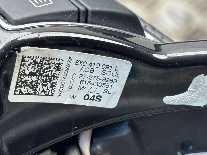2012 AUDI A1 VOLANT 8X0419091L