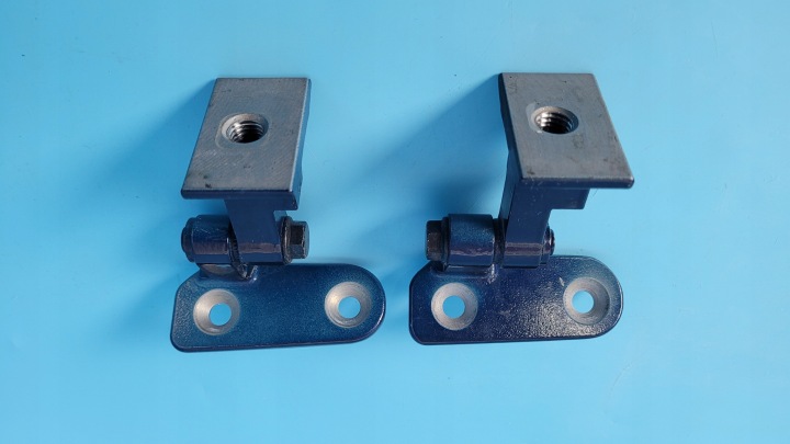BMW X6 III G06 21R CHARNIÈRES PORTES GAUCHE AVANT 7333059 7333061 ENSEMBLE