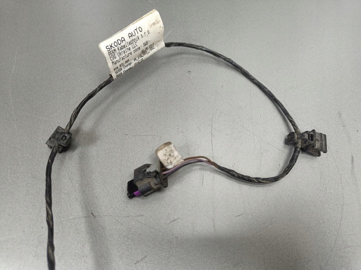 FAISCEAU DE CÂBLES ARRIÈRE PARE-CHOCS SKODA FABIA 3 III HAYON INSTALLATION ÉLECTRIQUE PDC ARRIÈRE 6V6971065