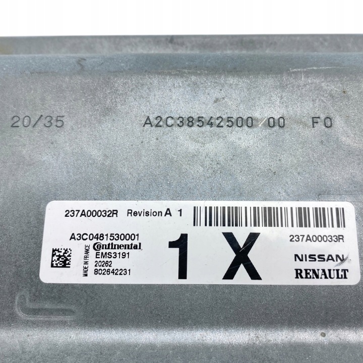 CONTRÔLEUR MOTEUR CLIO V 237A00032R 237A00033R