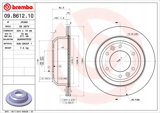 DISCOS ZAPATAS PARTE TRASERA BREMBO HYUNDAI H-1 TRAVEL 