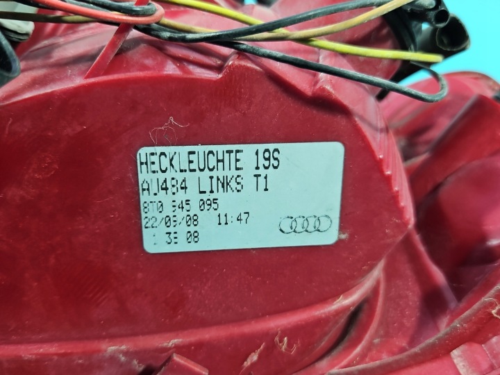 PHARE ARRIÈRE GAUCHE AUDI A5 8T EUROPE