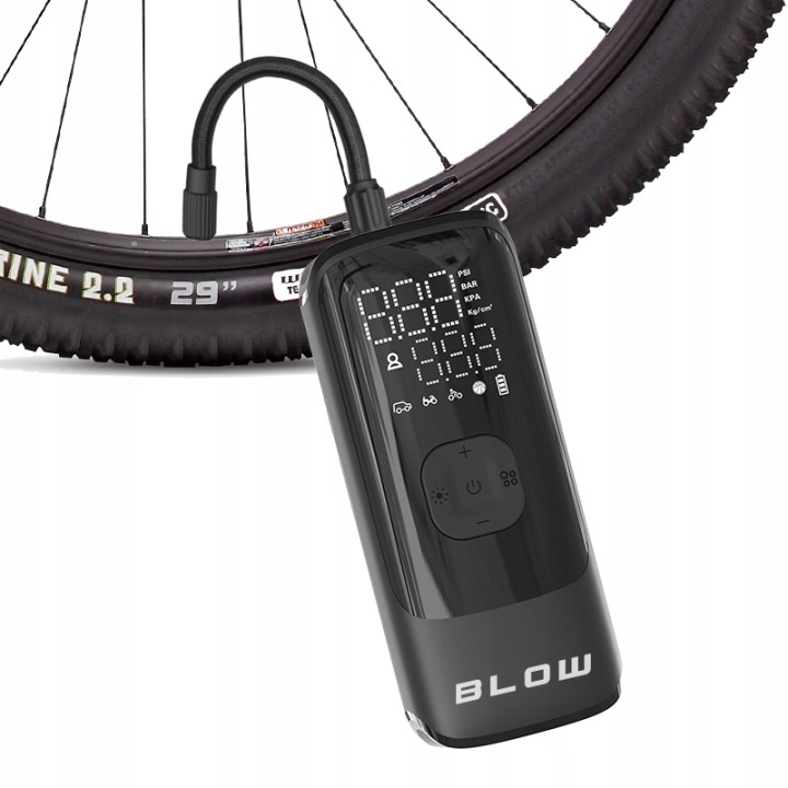 COMPRESSEUR AUTOMOBILE COMPRESSEUR POMPE ÉLECTRIQUE POUR VÉLO 4000MAH