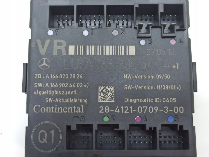 MODULE CONTRÔLEUR PORTES MERCEDES-BENZ OE A1669005404