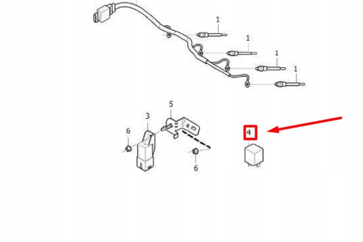 VOLVO V70 MK3 RELAIS SYSTÈMES BOUGIES INCANDESCENCE NEUF ORIGINAL 30765036