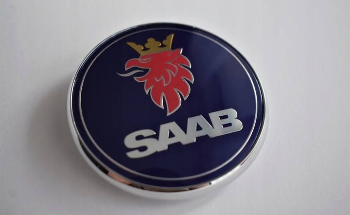 EMBLEMA INSIGNIA SAAB 95 9-5 93 9-3 PARTE DELANTERA ORIGINAL 