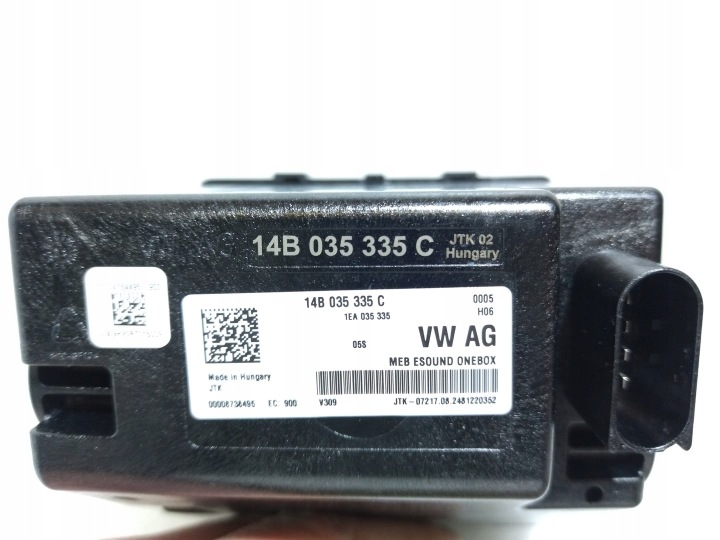 14B035335C IMITATOR SON MOTEUR HAUT-PARLEUR VW ID4 ID5 ID7 AUDI Q4 E-TRON